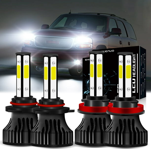 Combo 9005 9006 High Low LED Headlights Bulbs For GMC Sierra Yukon XL 1500 2500 Combo 9005 9006 High Low LED Headlights Bulbs For GMC Sierra Yukon XL 1500 2500
